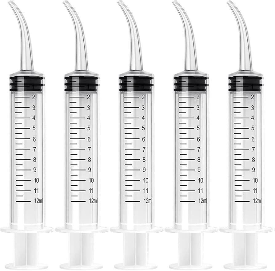 CURVED TIP SYRINGE - 12ml