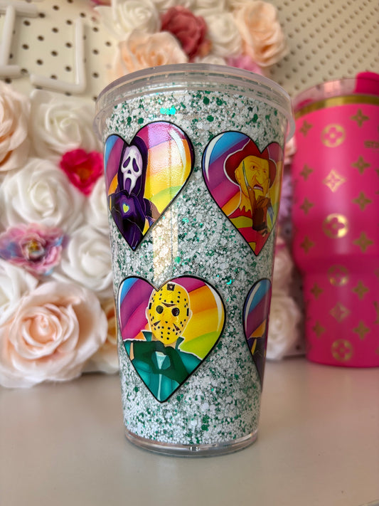 Horror Snow Globe - 16oz Acrylic