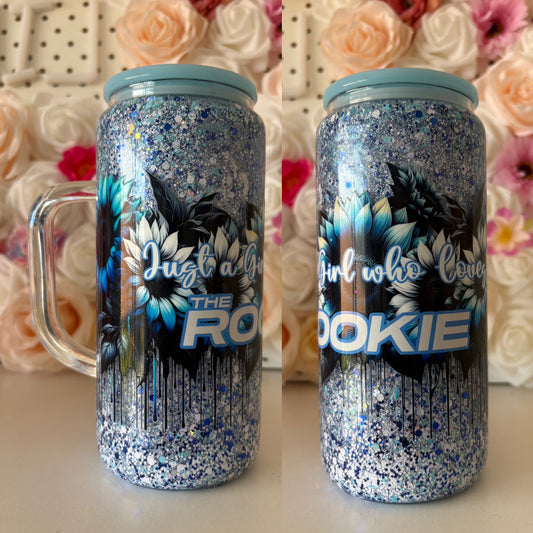 GLASS 20oz - ‘Just a girl who loves the rookie’