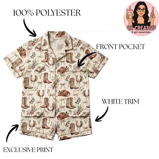BOOTS & BOWS (PRE-ORDER)